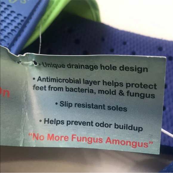 Showaflops Antimicrobial Flipflops 13/14 slides - Picture 3 of 4